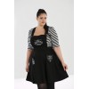 Robe Grande Taille Hell Bunny Samara Pinafore