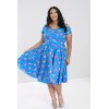 Robe Grande Taille Hell Bunny Chantilly 50S