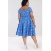 Robe Grande Taille Hell Bunny Chantilly 50S