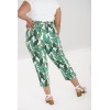 Pantalon Grande Taille Hell Bunny Rainforest