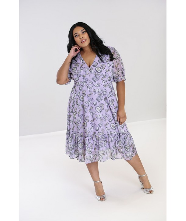 Robe Grande Taille Hell Bunny Willow Sparrow