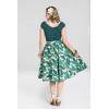 Jupe Grande Taille Hell Bunny Rainforest 50S