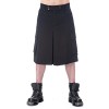 Kilt Queen Of Darkness Black Studs