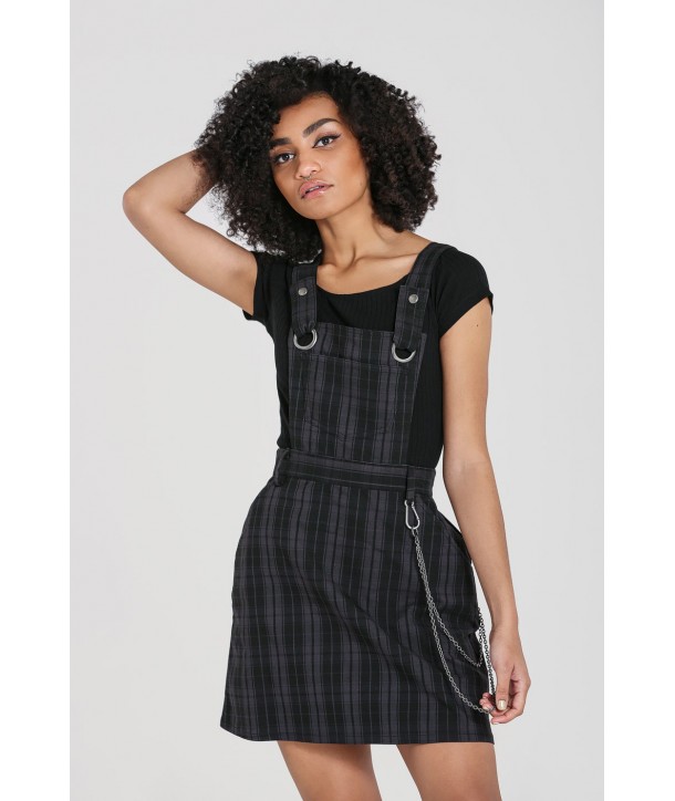 Robe Hell Bunny Storm Pinafore