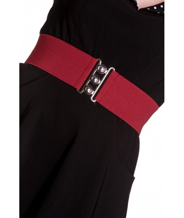 Ceinture Hell Bunny Retro Belt Rouge