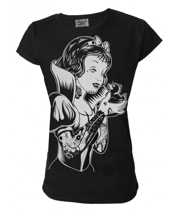 Tee Shirt Darkside Clothing Snow White Tatoo