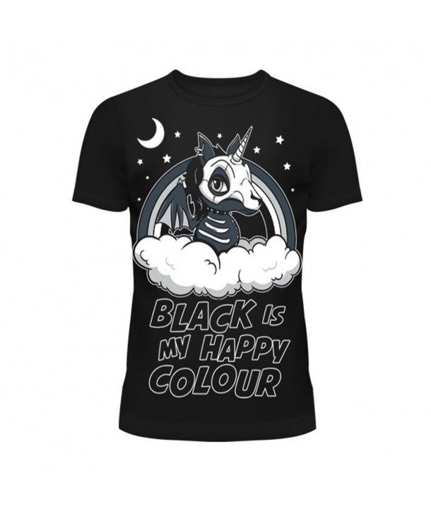 Tee Shirt Cupcake Cult Black Is My Happy Colour