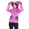 Sweat Shirt Veste Bye Bye Kitty Hoodie FEVER HOOD pink