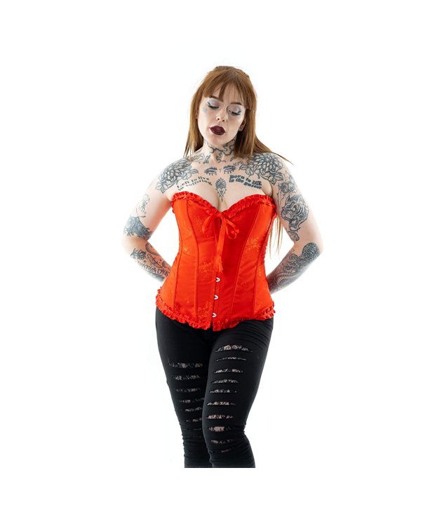 Tops Femme DAHLIA FLORAL Rouge