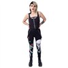 Leggings Femme GARDEN SKULL Noir
