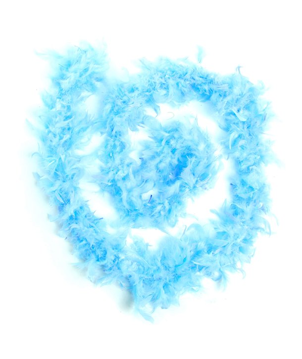 Boa en plumes FEATHER BOA Turquoise
