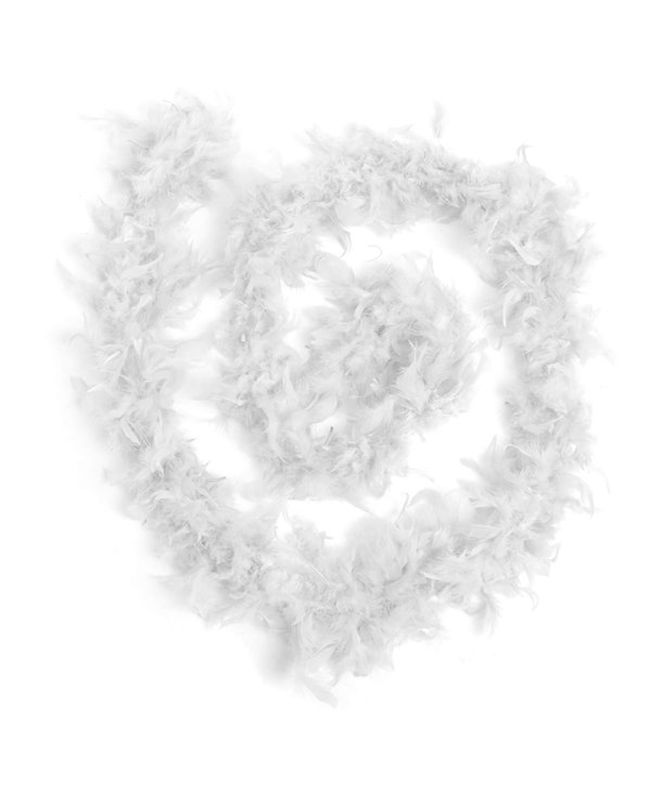 Boa en plumes FEATHER BOA Blanc