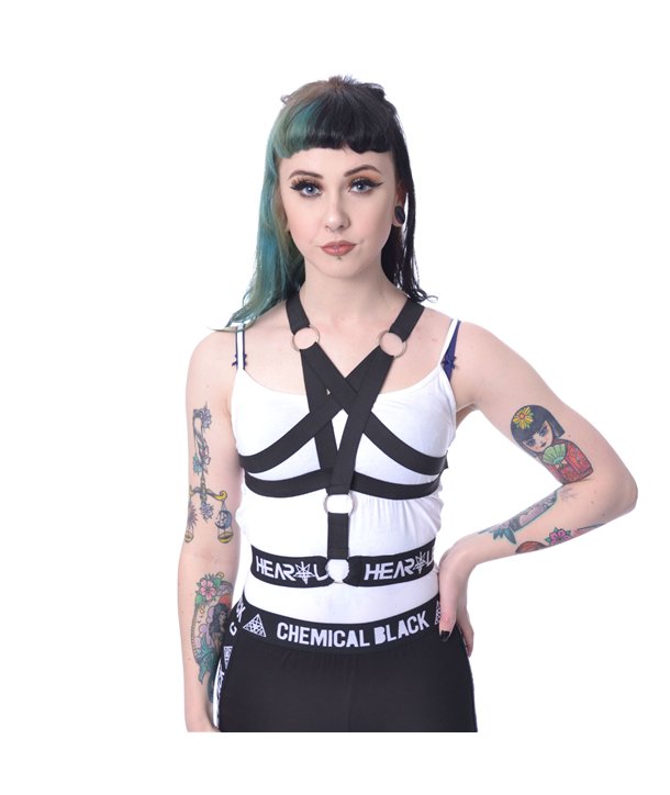 Harnais PENTAGRAM LOGO Noir