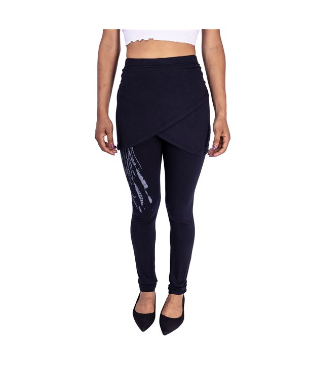 Leggings Femme FEATHER DREAM Noir