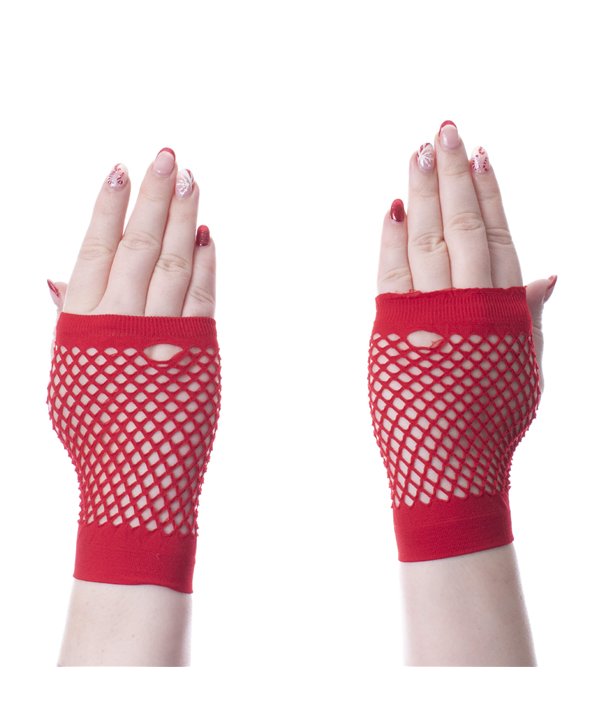 Gants CORRINE MESH Rouge