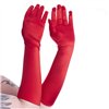 Gants ELEGANA SATIN LONG Rouge