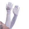 Gants ELEGANA SATIN LONG Blanc