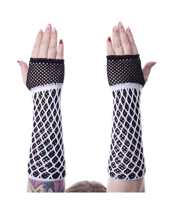 Gants LOLITA MESH Blanc