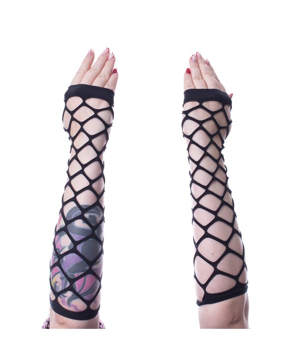 Gants ROUGE MESH Noir