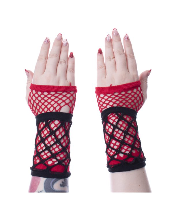 Gants RUBY MESH Rouge