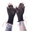Gants WREN LACE UP Noir / Rose