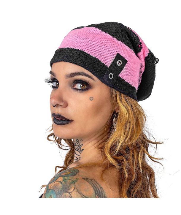 Chapeaux CRUSH Noir / Rose