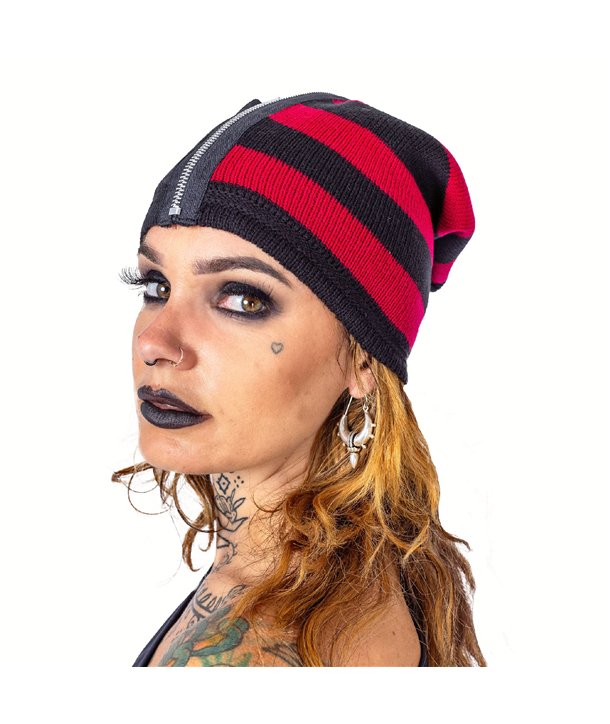 Chapeaux TRACE Noir / Rouge