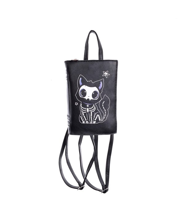 Sacs SKELETON CAT Noir