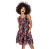 Robes Femme BLAZING FLORALS Noir