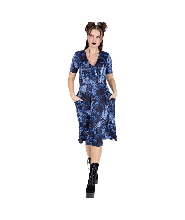 Robes Femme CROW FERN Bleu