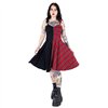 Robes Femme DIONE Noir / Rouge