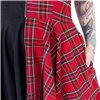 Robes Femme DIONE Noir / Rouge