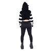 Sweat Shirts Femme CUTE KITTY Noir / Blanc