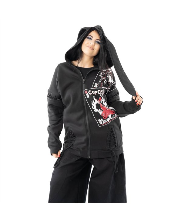 Sweat Shirts Femme DEAD COMICS Noir