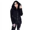 Sweat Shirts Femme DEMONIC INTERVENTION Noir