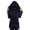 Sweat Shirts Femme DEMONIC INTERVENTION Noir