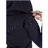 Sweat Shirts Femme DEMONIC INTERVENTION Noir
