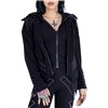 Sweat Shirts Femme DEMONIC INTERVENTION Noir