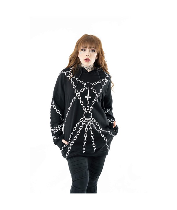 Sweat Shirts Femme ENCHAINED Noir