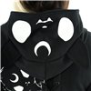 Sweat Shirts Femme GAME OVER Noir
