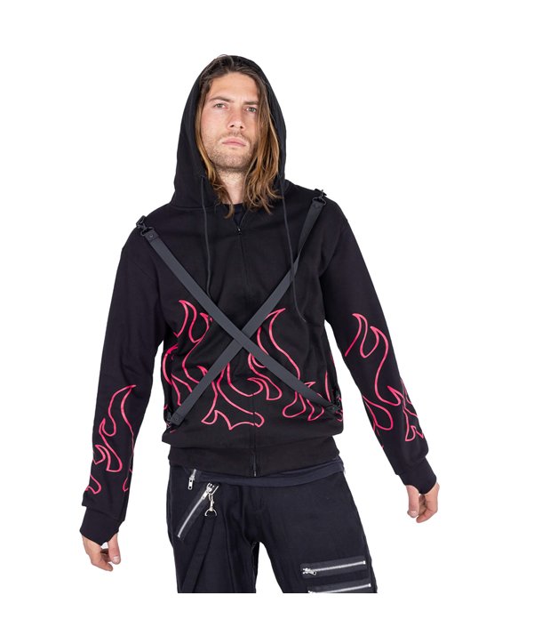 Sweat Shirts Homme HELLFIRE Noir