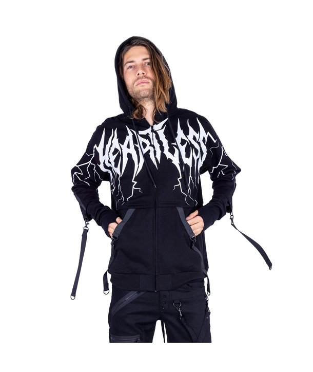 Sweat Shirts Homme HEARTLESS LIGHTNING Noir