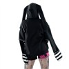 Sweat Shirts Femme HYPNO BUNNY Noir