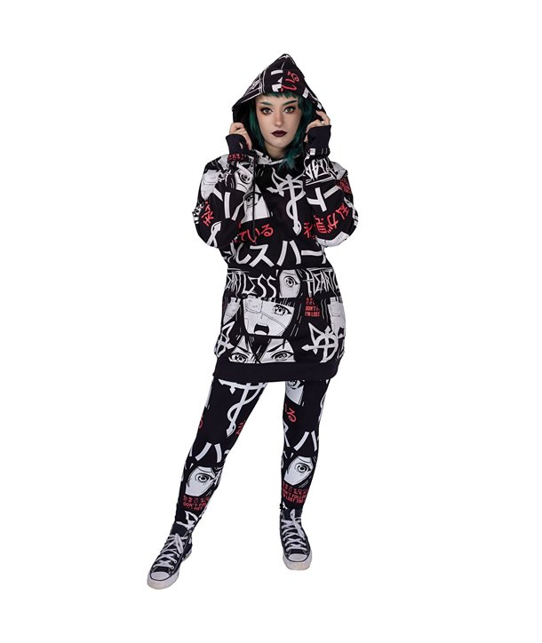Sweat Shirts Femme I'M LOST Noir