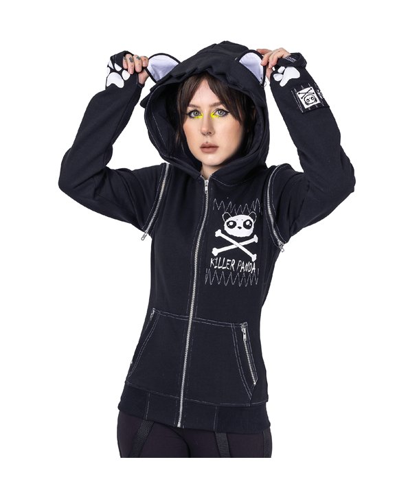 Sweat Shirts Femme KP KILLER Noir