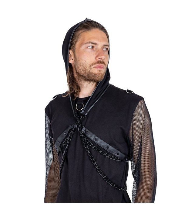 Harnais à capuche MIDNIGHT Noir