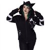 Sweat Shirts Femme MOON CATS Noir