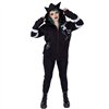 Sweat Shirts Femme MOON CATS Noir