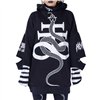 Sweat Shirts Femme HEARTLESS SERPENT Noir