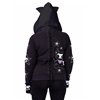 Sweat Shirts Femme SKELETON CAT Noir